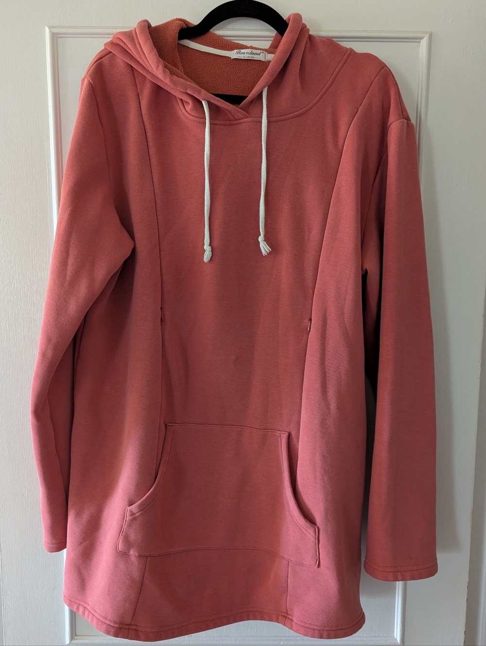 Women's Bear Island XL Nursing Sweatshirt In Coral